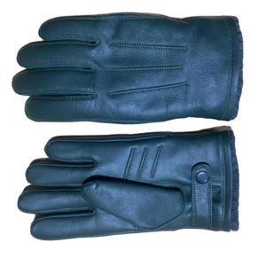 Guantes Térmicos de Piel con Pantalla Táctil, Forro de Algodón, Cómodos y Cálidos para el Invierno, para Uso Diario y en Todas las Estaciones - Product Image 2