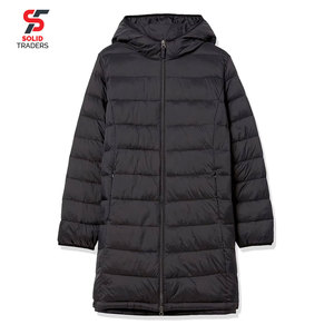 Manteau long matelassé pour femme, de qualité supérieure, chaud, coupe-vent, pour l'extérieur, élégant, confortable et épais, idéal pour l'hiver - Product Image 1