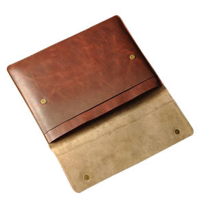 ซองใส่แล็ปท็อป 4in1 สำหรับ MacBook แบบกันน้ำ กันกระแทก น้ำหนักเบา ทำจากหนัง พร้อมโลโก้แบรนด์ตามสั่ง ผลิตจำนวนมาก - Product Image 4