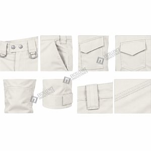 <b>Men</b> Waterproof Tactical Cargo <b>Trousers</b> Durable Ripstop <b>Work</b> Pants Outdoor Hiking Utility Pants Breathable Multi Pocket - Product Image 5