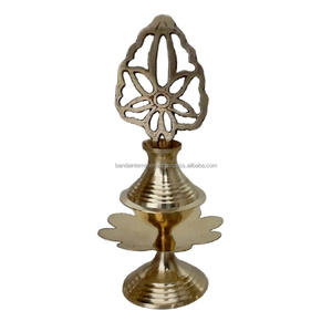 Pot d'eye-liner en laiton de haute qualité avec bâton Surmedani polonais fini pour la bouteille de stockage Surma est utilisé maquillage des yeux - Product Image 1