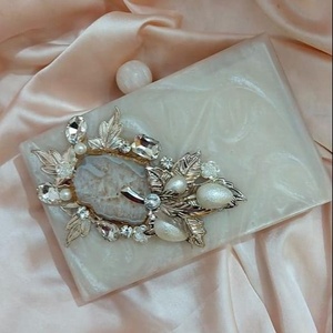 Usine Fabricant Résine Fini Strass Dame Vintage Sac À Main Pour Mariage Partyware Anniversaire Haute Qualité Soirée Embrayage - Product Image 1