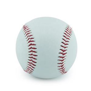 Pelota de Entrenamiento de Béisbol Suave KATBROS INDUSTRIES, Costuras Rojas con Puntos, Color Blanco, Estilo Estándar, 9 Pulgadas, para Diestros/Zurdos, Duradera - Product Image 4