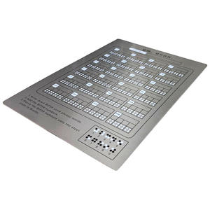 Tarjeta Rectangular de Aluminio Metálico de Doble Cara Personalizada con Grosor de 0.5mm, Impresión de Serigrafía, Diseño y Letras Personalizados - Product Image 5