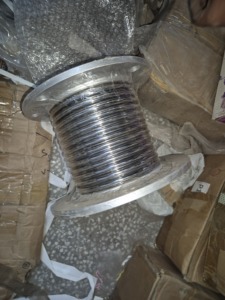 Customized Stainless Steel 304 316 Heavy Engine Part Exhaust Corrugated <b>Pipe</b> Expansion Joint Axial <b>Pipe</b> Duct Compensator Bellow - Product Image 3