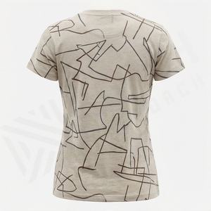 Nueva Llegada: Camisa de Oficina para Mujer, Primavera-Otoño, Moderna, Estampada, Informal, Vestido para Dama, 260gsm, Poliéster Satinado con Lentejuelas, Corto - Product Image 2