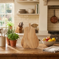 Plateau de service artisanal en bois de Suar de qualité alimentaire avec incrustation de bambou blanc, petit plateau naturel non verni, artisanat balinais, cadeau en bois, art.