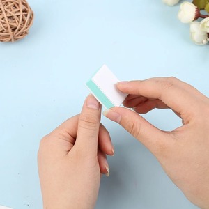 Mini lime à ongles double face en éponge EVA, grain 180, jetable, lot de 50 pièces pour le soin des ongles, bloc de ponçage double face - Product Image 4