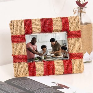 <b>Vintage</b> home decor accessories natural seagrass photo <b>frame</b> hand weave sea grass <b>picture</b> <b>frames</b> - Product Image 2