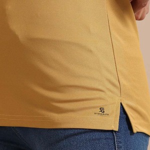 Polo Casual para Mujer, de Algodón, con Patrón Liso, Manga Corta, Tejido Transpirable, con Botones, para Verano 2026 - Product Image 4