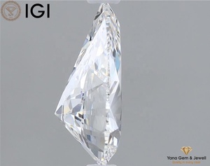 เพชร CVD ขนาด 1.00 กะรัต สี E ความสะอาด VVS1 รูปทรงลูกแพร์ สำหรับแหวนหรือเครื่องประดับเด่น พร้อมใบรับรอง IGI - Product Image 4