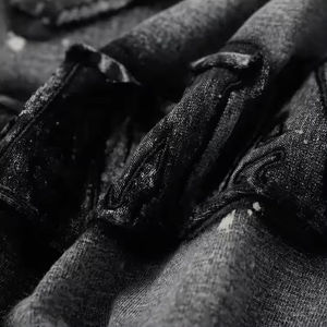 T-shirt streetwear vintage délavé à l'acide, broderie de logo personnalisé, t-shirts graphiques délavés, t-shirts oversize pour hommes - Product Image 4