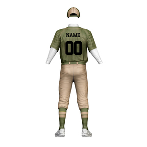 Uniformes de Béisbol Personalizados al por Mayor para Adultos, 100% Poliéster, Manga Corta, Impresos, Antibacterianos, de Secado Rápido, Transpirables, con Espacio para Logotipo Personalizado - Product Image 3