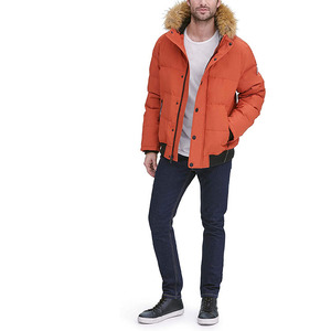 New Brand Men <b>Waterproof</b> Plus Size Puffer <b>Jacket</b> Luxury High Quality Ultralight Drawstring Hooded <b>Jacket</b> for Men <b>Warm</b> - Product Image 2