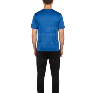 เสื้อยืดผู้ชายเนื้อผ้านุ่มยืดหยุ่น 100% โพลีเอสเตอร์ เหมาะสำหรับออกกำลังกาย กิจกรรมกลางแจ้ง และสวมใส่ลำลองทุกวัน ดีไซน์ทันสมัย - Product Image 4