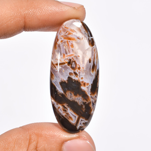 FAIJAN GEMS - Gemas de Ágata Natural en Forma de Barra, Tamaño Personalizado, Cristal Suelto, Mezcla de Formas, Cabujón de Todos los Tamaños para Joyería y Colgantes - Product Image 2