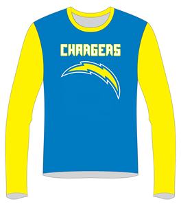 Chemise de compression sublimée à manches longues Vêtements d'entraînement pour hommes - Product Image 2