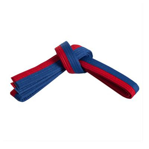 Ceinture de Jiu-Jitsu Brésilien 100% Coton avec Étiquette Personnalisée en Feutre, Ceinture de Karaté avec Bande Colorée pour BJJ Taekwondo - Product Image 4