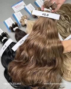 GRANDE COMMANDE 2025 Bande Extensions De Cheveux Longue Durée Diverses Couleurs 100% Cheveux Humains Vietnamiens De Haute Qualité - Product Image 6