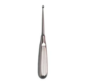 Curette à os en acier Volkmann avec poignée creuse Source d'alimentation manuelle Caractéristique réutilisable Instruments de chirurgie plastique en acier inoxydable - Product Image 1