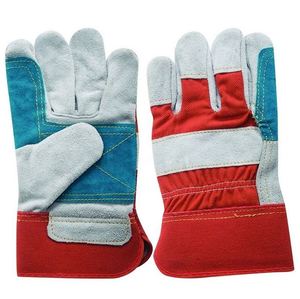 Canadian Style Leather Work Gloves Fleece Lined Cold Weather Gloves Wholesale Leather Canadian Gloves Work Safety Gloves - Product Image 1