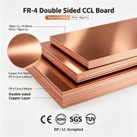 Feuille de stratifié cuivrée FR4 pour la fabrication de circuits imprimés, épaisseur de la plaque de 5 mm
