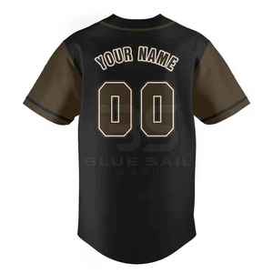 Maillot de baseball personnalisé en gros 2026 – 100 % polyester, haute qualité, respirant, avec logo et design personnalisés, service OEM - Product Image 5