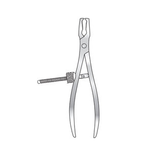 Pince à os articulée avec vis de maintien en acier inoxydable, instrument chirurgical orthopédique réutilisable, Pince à os Pakistan - Product Image 1