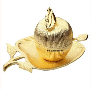 Último Estilo en Urnas Metálicas Decorativas Modernas de Vidrio y Aluminio, Recipientes Conmemorativos, Tarros para Hierbas y Especias, Color Dorado - Product Image 5