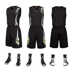 Custom Basketball Uniform Jersey and Shorts Sublimated Quick Dry Team Wear Plus Size OEM Manufacturer - Product Image 4