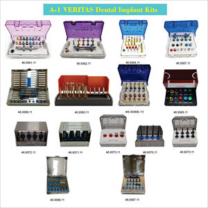 Pinzas Dentales de Acero Inoxidable de Precisión A-1 VERITAS, Herramientas Quirúrgicas, Juego de Instrumentos Reutilizables para Odontología, Certificación CE - Product Image 1