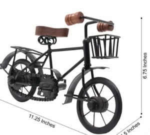 Handmade Iron and Wooden Antique Bicycle Handcrafted Antique Accessories for Weddings - Product Image 3
