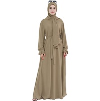 Abayas marocaines pour femmes, robe de prière du Ramadan, robes musulmanes, hijab, vêtements islamiques du Pakistan, abayas en soie à manches longues et longueur au sol