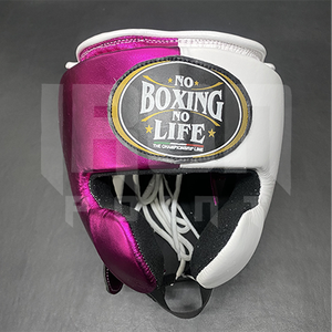 Protège-joues personnalisable de haute qualité « No Boxing No Life », en cuir de vachette de première qualité, avec poignées lacées épaisses à 4 couches pour l'entraînement - Product Image 6