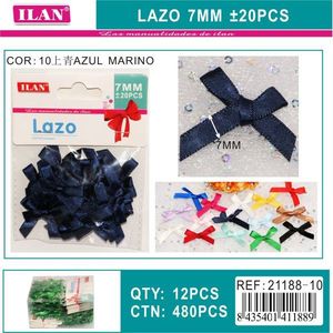 Cinta Azul Marino ILAN Lazo de 7 mm para Manualidades y Decoraciones - Product Image 3