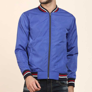 Blouson Bomber Homme Imprimé en Toile, Coupe Droite, Style Urbain, Écologique, Séchage Rapide, Coupe-Vent, 300g - Product Image 1