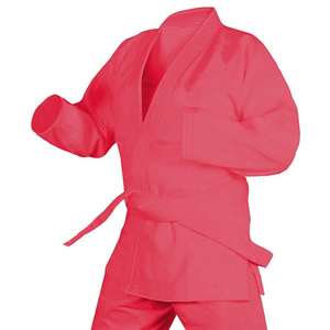 Ropa Deportiva de Diseño Sencillo para Artes Marciales, Uniformes de Judo, Uniforme de Karate para Entrenamiento Atlético con Cinturón de Karate - Product Image 2