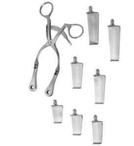 Ensemble d'opératoires cervicaux de style Cloward de haute qualité, 7 pièces, 6 lames 3/4, en acier inoxydable, instruments chirurgicaux manuels - Product Image 4