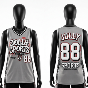 Womens Basketball Jersey 180 GSM Premium Polyester <b>Mesh</b> Brown Sleeveless Tackle Twill Custom Logo Basketball Jersey Breathable - Product Image 4