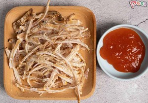 CALAMAR DESHUEVADO SECO 100% NATURAL, SNACK DE MARISCOS Masticable, SUMINISTRO AL POR MAYOR - Product Image 1