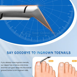 Durable Stainless Steel Curved Blade Toenail <b>Clipper</b> with Precision Design Comfortable Grip and Reliable Everyday <b>Nail</b> Care - Product Image 3