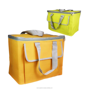 Sac isotherme non tissé avec impression de logo personnalisé sac isotherme isotherme d'épicerie promotionnelle à emporter en feuille d'aluminium pour la livraison de nourriture - Product Image 6