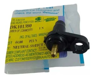 สวิตช์ DK101380เป็นกลางแบบพัลซาร์เหมาะสำหรับชิ้นส่วนรถลาก D4S ของ Bajaj re Compact Maxima sixs - Product Image 1