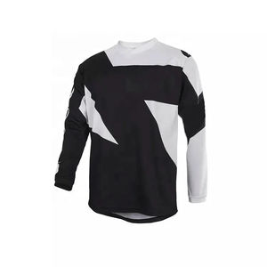 Ensemble de vêtements de sport de motocross unisexe sur mesure, coupe-vent, respirant, 100% polyester, maillot et pantalon de course, taille plus pour adultes - Product Image 5