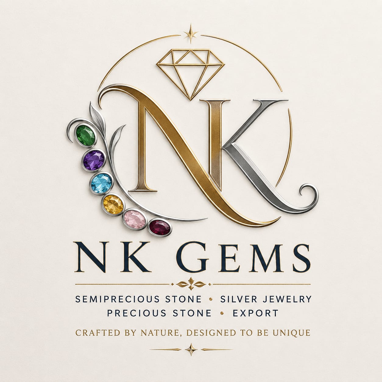 N. K. GEMS logo