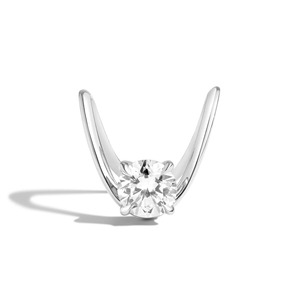 แหวน Zaha Brilliant Deep Curve ทองคำแท้ 14K รูปทรงลูกแพร์ ได้รับการรับรองจาก IGI แหวนหรูหราสำหรับงานแต่งงาน งานหมั้น ของขวัญวันครบรอบ งานเลี้ยง - Product Image 3