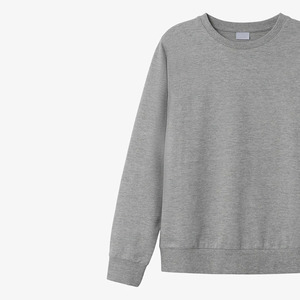 เสื้อสเวตเชิ้ตผู้ชาย ผ้าฝ้ายฟลีซ 100% สวมใส่สบาย แขนยาว อุ่นสำหรับฤดูหนาว คอกลม ทรงพอดีตัว ระบายอากาศได้ดี เป็นมิตรต่อสิ่งแวดล้อม - Product Image 3