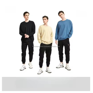 2025 vente en gros 420gsm pull lourd sweat hommes 100% coton survêtement ensemble Streetwear à capuche personnalisé OME sweats - Product Image 2
