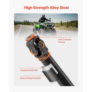 Albero di Trasmissione Anteriore per Polaris Ranger XP 900 2014-2016, 64.0 Pollici, Compatibile con # 1332951 - Product Image 6