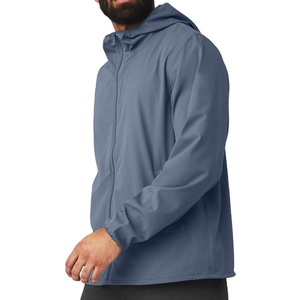 OEM New Design Windbreaker Customized <b>Long</b> Sleeve Zipper up Windbreaker <b>Jackets</b> With Logo Printing Wholesale High Quality - Product Image 3